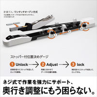 マックス 11号針専用中綴じホッチキス バイモ11ロング HD-11DB/W 1台