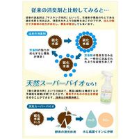 除菌消臭スプレー 100ml 天然スーパーバイオ210 強力除菌スプレー 安全な天然成分100％ 感染症対策（直送品）