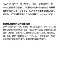 水上 超多用途両面テープ Mピタテープ 厚み1.1mm×15mm幅×3m巻 0288-00002 1巻（直送品）