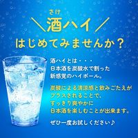 月桂冠 炭酸割りでおいしい純米酒 1.8L パック 1セット（1本×6） 日本酒