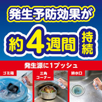 コバエがいなくなるスプレー 80回用 駆除 発生予防 無香料 20ml 1セット（3個入） KINCHO キンチョー