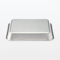 【まとめ買いセット】無印良品 ステンレス バット 約21×17×高さ3cm 1セット（1個×12） 良品計画