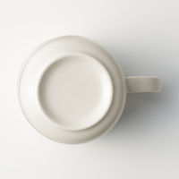 【まとめ買いセット】無印良品 磁器ベージュ カップ 小 約210ml 1セット（1個×12） 良品計画