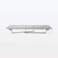 【まとめ買いセット】無印良品 ステンレスシンク下収納ラック 特大 約幅37×奥行37×高さ19cm 1セット（1個×5） 良品計画