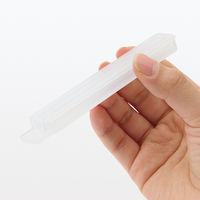 【まとめ買いセット】無印良品 ポリプロピレン袋止めクリップ 大 5個入 1セット（1袋（5個入）×20） 良品計画