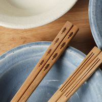 箸　焼き印箸 ツリー studio CLIP