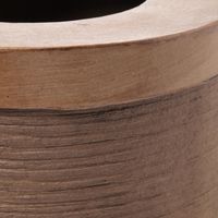 ごみ箱　リサイクルペーパーダストBOX(HOUSEHOLD GOODS) ブラウン横シマ studio CLIP