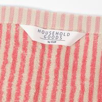 タオル　抗菌防臭フェイスタオル(HOUSEHOLD GOODS) ピンクベージュ studio CLIP
