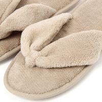 吸水生地スリッパ(HOUSEHOLD GOODS) ベージュ studio CLIP