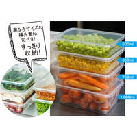 業務用 食品保存容器 キープスラッパー 650ml  電子レンジ可 1袋（10個入）フジタテクノトレード