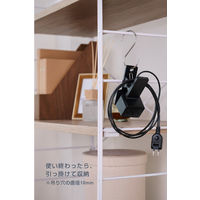 エレコム USB充電器 クリップ型 1.5m PD 67W USBーC×2 A×1 黒 EC-AC11667BK 1個