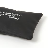 ポーチ　撥水 WRクチバネポーチ ブラック LAKOLE/ラコレ