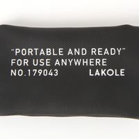 ポーチ　撥水 WRミニスライドポーチ ブラック LAKOLE/ラコレ