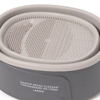 メイクブラシクリーナー チャコール LAKOLE/ラコレ