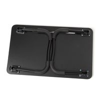 折り畳みミニテーブル ブラック LAKOLE/ラコレ