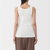 無印良品 レディース 婦人 あったか綿 タンクトップ 婦人Ｍ オフ白 良品計画