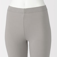 無印良品 レディース 婦人 あったか綿 レギンス 婦人Ｓ グレイッシュブラウン 良品計画