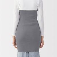 無印良品 レディース 婦人 あったか綿 はらまき 婦人Ｌ ミディアムグレー 良品計画