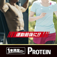 1本満足バー プロテインストロング ココア　1セット（12本）　プロテイン30g　チョコバー　アサヒグループ食品