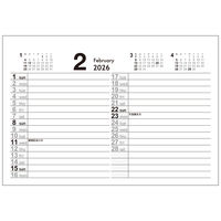 【アウトレット】【2026年度版カレンダー】さくら印刷 ペールトーンカラーズ XAー105 1部