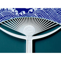 アーテック ポリ平柄うちわ 白貼り 18154 1セット（5枚）（わけあり品）