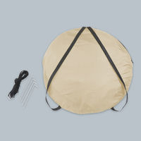 アーテック AT多目的ポップアップテント ベージュ 35642 1個（直送品）