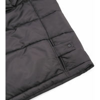 SFIDA(スフィーダ) フットサル アウター BP パデッドロングコート LINE S ブラック SA24854 1枚（直送品）