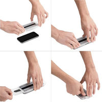 iPhone 16 Plus用ガラスフィルム ブルーライトカット 覗き見防止 I16T2-PRIVACY-SCREEN 1個（直送品）