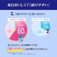 お口でスーッととけるサプリ  血圧ケア 30日分　1袋（60粒入）　りんご味　ノンシュガー　機能性表示食品　UHA味覚糖