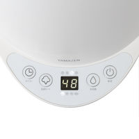 YAMAZEN スチーム式加湿器 上部給水 ケトル型 容量2.8L 最大加湿量500ml KS-GD281(W) 1台