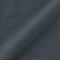 無印良品 メンズ　紳士 綿ブロード 前開き トランクス 紳士Ｍ 黒チェック 良品計画