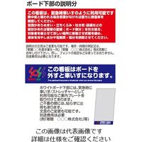 常磐精工 SPSS 車いすタイプ標語 ホワイトボード付 (33)熱中症K SPSS-ISU-HBWB33 1台 63-7239-96（直送品）