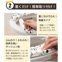 センコー スヌーピー　メニ―フレンド　置くだけ便座シート　イエロー SNB200703 1個（直送品）