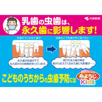 小林製薬の糸ようじキッズ 子供用糸ようじ フロス&ピック デンタルフロス 2才～6才児用 30本 小林製薬 こども用