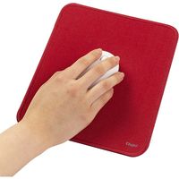 ナカバヤシ 銅繊維マウスパッド/レッド MUP-927R 1個