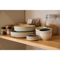 丸利玉樹利喜蔵商店 プレート 24.5cm BLOCK ブロック 陶器 美濃焼 ブルー 421873 1個（直送品）