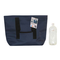 保冷 保温 トートバッグ 大 22L 約縦42×横45×マチ18.5cm ネイビー 1個 オカザキ