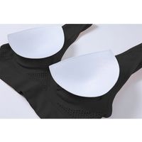 グローバル・ジャパン エアーフィットライトブラ3色組 S~M ブラック・ベージュ・ネイビー 67-7413-57 1枚(3枚)（直送品）