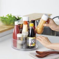 冷蔵庫 回転収納 マワリーナ 深型 クリア 1個 コジット