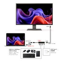 Vodaview USBーC to マルチHUB HDMI PD100W 1mケーブル付 VV-UCDOCKHUB6-CCF010 1式