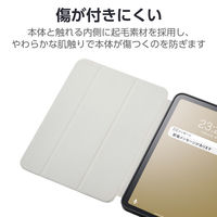 エレコム iPad(A16) (第10世代) フラップケース 衝撃吸収 TB-A25RSABK 1個（直送品）