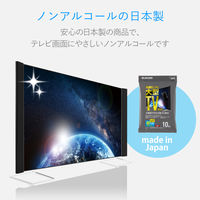 液晶クリーナー ウェットティッシュ ノンアルコール 10枚入り 超大判 厚手 AVD-TVWCB10LH エレコム 1個（直送品）
