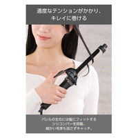 カールヘアアイロン コテ26mm シルクコーティング プロテクトイオン ブラック NIM326B-K テスコム 1個（直送品）