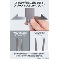 ヘアアイロン ストレートアイロン 15mm 自動OFF 海外対応  スモーキーグレー NIS300A-H/E テスコム 1個（直送品）