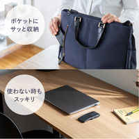 サンワサプライ 静音ワイヤレス IR LEDマウス(5ボタン・薄型) MA-WIS5117BK 1個