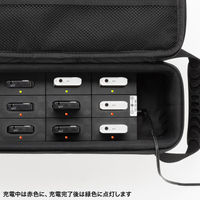 サンワサプライ ワイヤレスガイド用充電器(12台用) MM-WGS5-CL12 1個