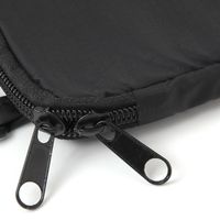 レディース メンズ ショルダーパスポートケース パスポートカバー ブラック LAKOLE/ラコレ