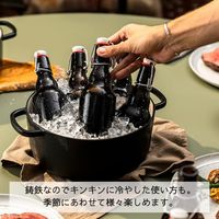 【アウトレット】Ballarini(バッラリーニ) ベラモンテ オーバル 鋳物ほうろう鍋 23cm レッド ガス・IH・オーブン ツヴィリング
