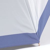 レディース ボーダーライト日傘 ブルー studio CLIP