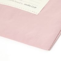 ポーチ LABEL巾着 ピンク studio CLIP